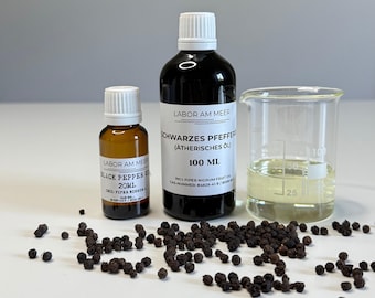 Pure Black Pepper Essential Oil: Spicy Aromatherapy, Perfumery Grade