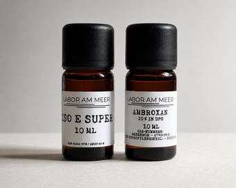 Iso E Super & Ambroxan Set | Woody Amber Fragrance Molecules (2x10ml)