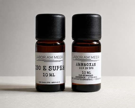 アロマケミカル大量セット Ambrox Iso E Super等 Iso E Super & Ambroxan Set | Woody Amber Fragrance Molecules