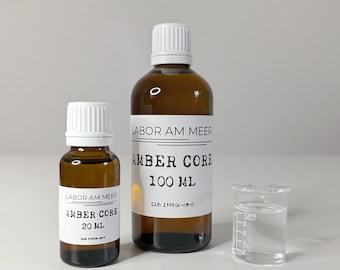 Molécula contemporánea de ámbar y madera ambarina / Núcleo estructural y fijador