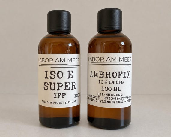 Iso E Super Ambroxan & Ambrofix 10% Set | Woody Amber Molecules