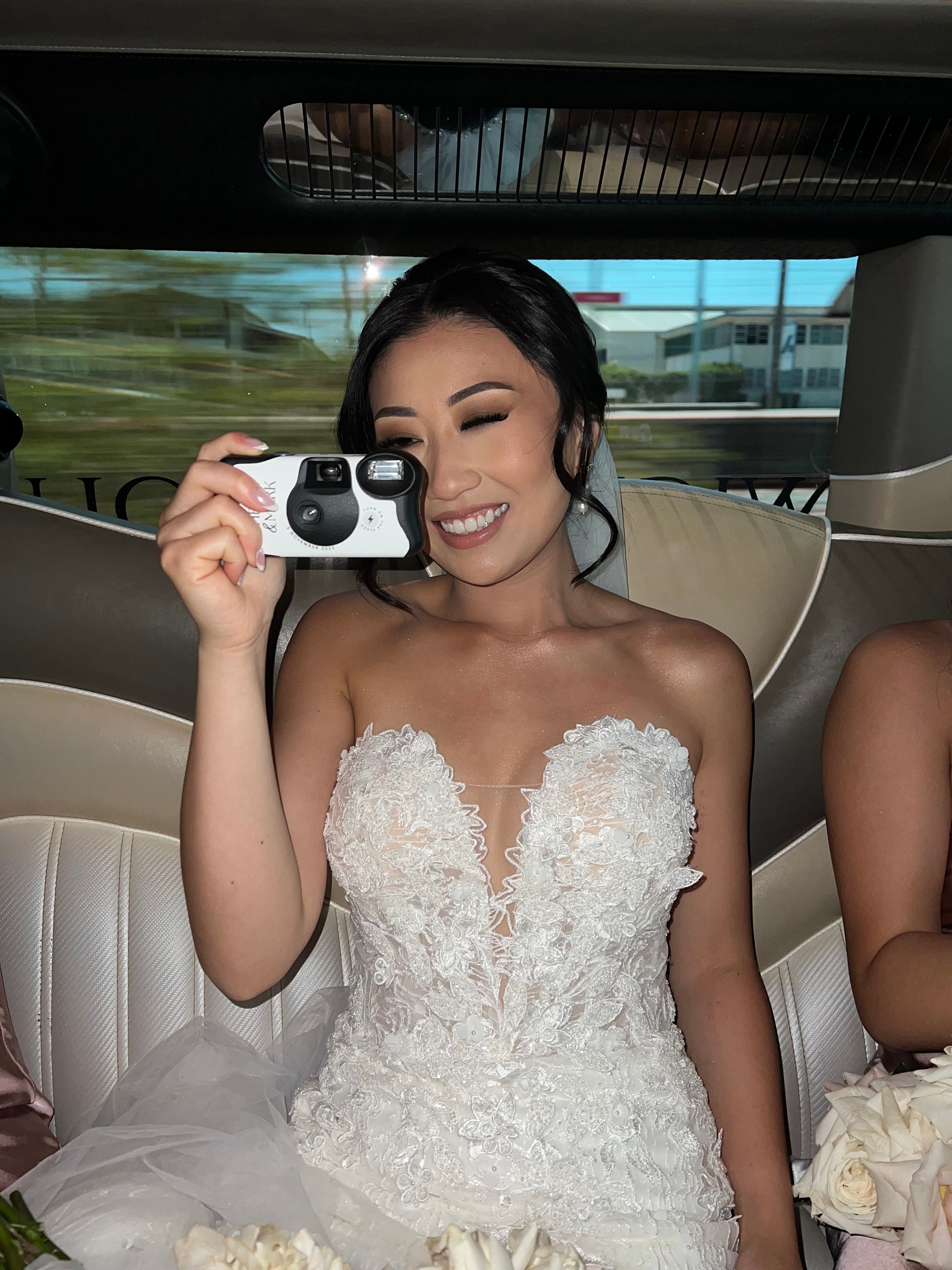 10x Custom Basic Black & White Kodak Camera Wrap Cover for Wedding (Wrap only, No Cameras)