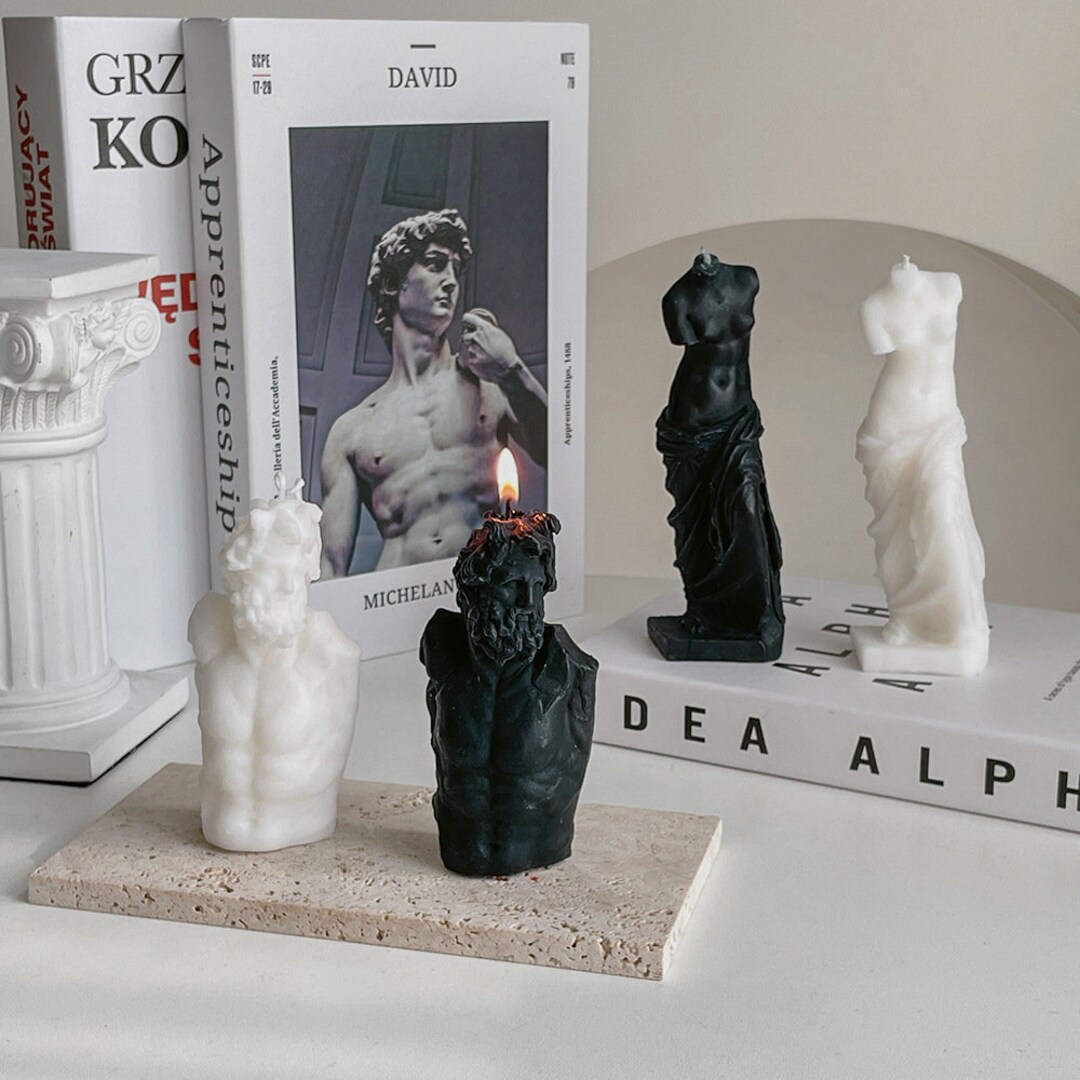 Venus Candle Goddess Candle Sculptured Candle Statue Etsy