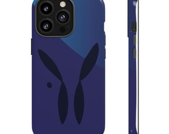 Graphic Design Tough Case for iphone Blue