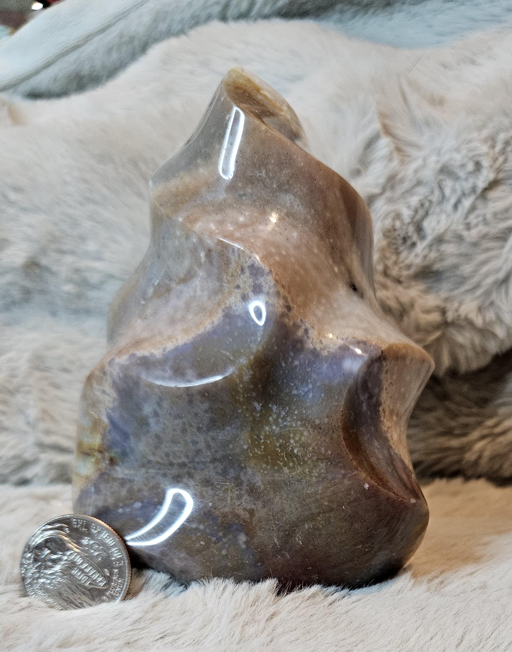 Purple Moss Agate (Rare)