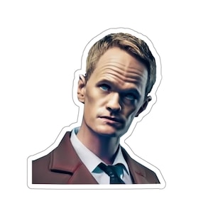 Neil Patrick Harris Sticker Doctor Who Sticker Sticker von Neil Patrick Harris Celebrity Fan Art Sticker Pop Kultur Sticker Unique Doctor
