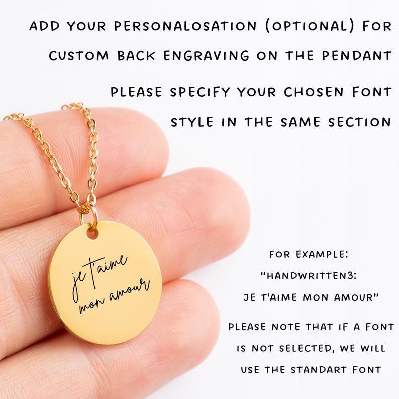 Custom Engraved St. Oscar Romero Necklace • Catholic Jewelry image 5