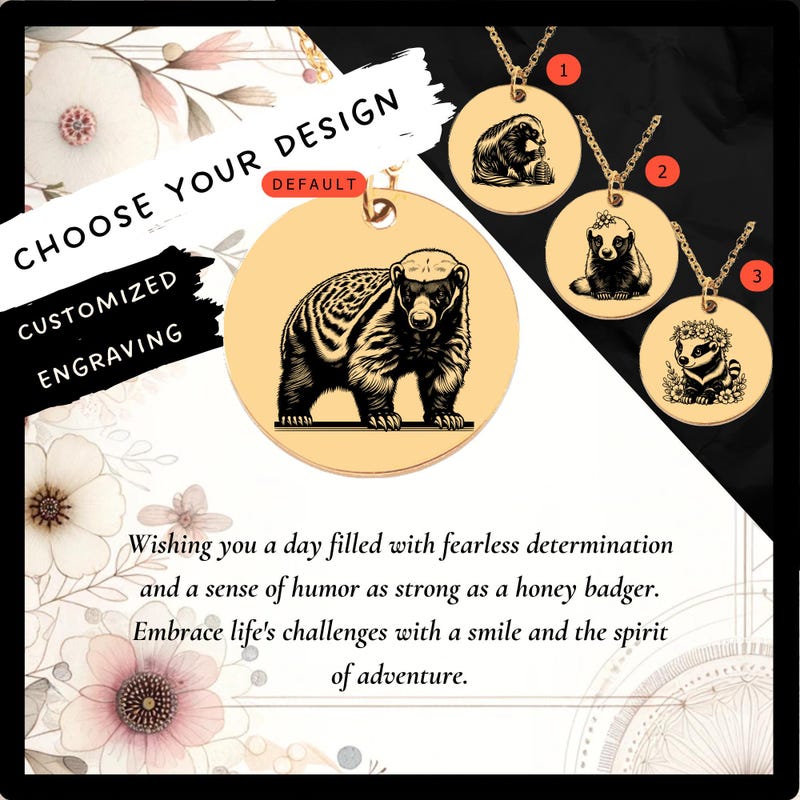 Honey Badger Etsy