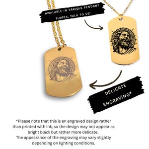 Custom Engraved St. Oscar Romero Necklace • Catholic Jewelry image 7