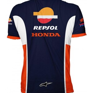 T-shirt avec devise Honda Repsol 4080 image 2