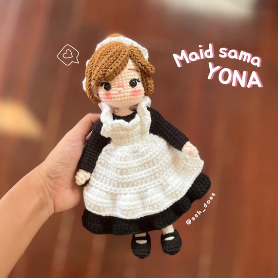 Crochet Dress up Doll Girl, Doll Body, School Dress, Maid Dress and Accessories ( PATTERN ONLY) - Etsy Crochet Dress up Doll Girl, Doll Body, School Dress, Maid Dress and Accessories ( PATTERN ONLY) - Etsy