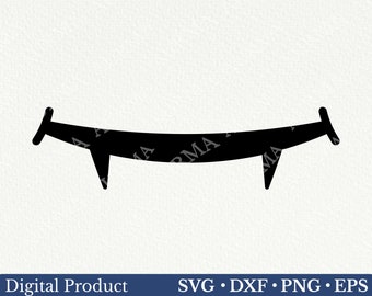 Cute vampire teeth svg, Vampire Fangs, Vampire smile svg, Vampire face mask, Halloween face mask, Svg files for cricut