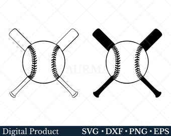 Baseball Svg, Baseball Bat Svg, Softball Svg, Sports Svg, Baseball Cricut, Cut file, Svg files for Cricut