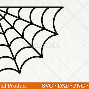 Angolo ragnatela svg, angolo ragnatela svg, Halloween svg, file di taglio di Halloween, clipart ragnatela, monogramma ragnatela, file svg per clipart