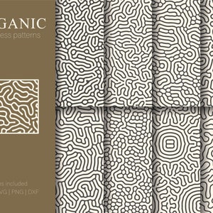 Seamless pattern svg pattern svg, Organic seamless pattern, Nature texture, Natural pattern, Coral imitation, Abstract pattern, png, dxf