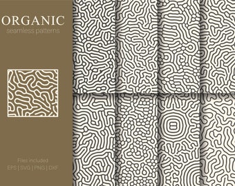 Seamless pattern svg pattern svg, Organic seamless pattern, Nature texture, Natural pattern, Coral imitation, Abstract pattern, png, dxf