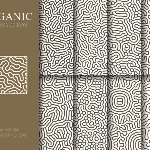 Seamless pattern svg pattern svg, Organic seamless pattern, Nature texture, Natural pattern, Coral imitation, Abstract pattern, png, dxf