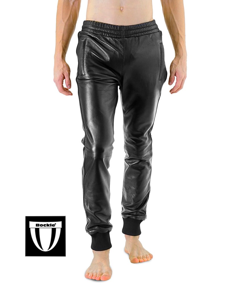 【SPERONE】Eco Leather Jogger Pants Man SPERONE] Eco Leather Jogger Pants Man ロングパンツ