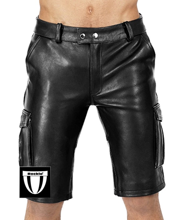 Bockle® 2021 Stretch Tube Lamb Pantaloni di Pelle Pantaloni da Uomo in