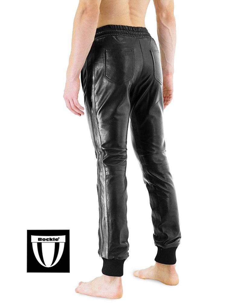 Bockle Boyjog Lamb Leather Trousers Leather Jeans Leather