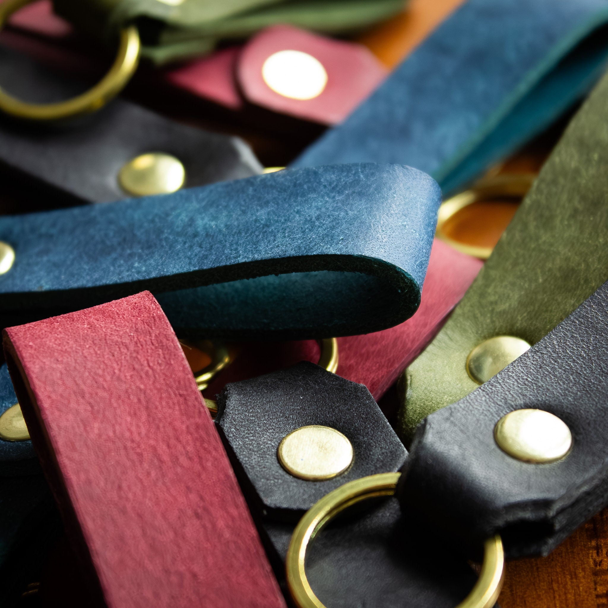 Leather Key Tag Template Bundle PDF Pattern. Downloadable Printable DIY ...