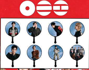 Abanico de mano Arirang de la gira mundial de BTS: accesorio de concierto de Kpop para ARMY