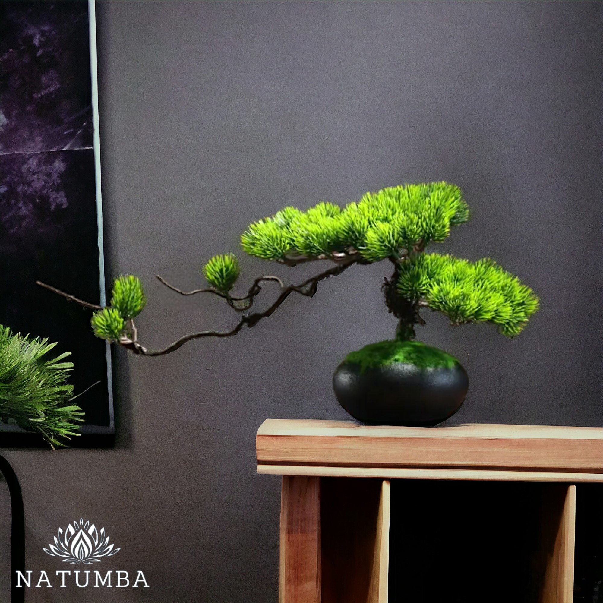Künstlicher Bonsai Baum einzigartiger Bonsai Pflanzen Raumpflanzen