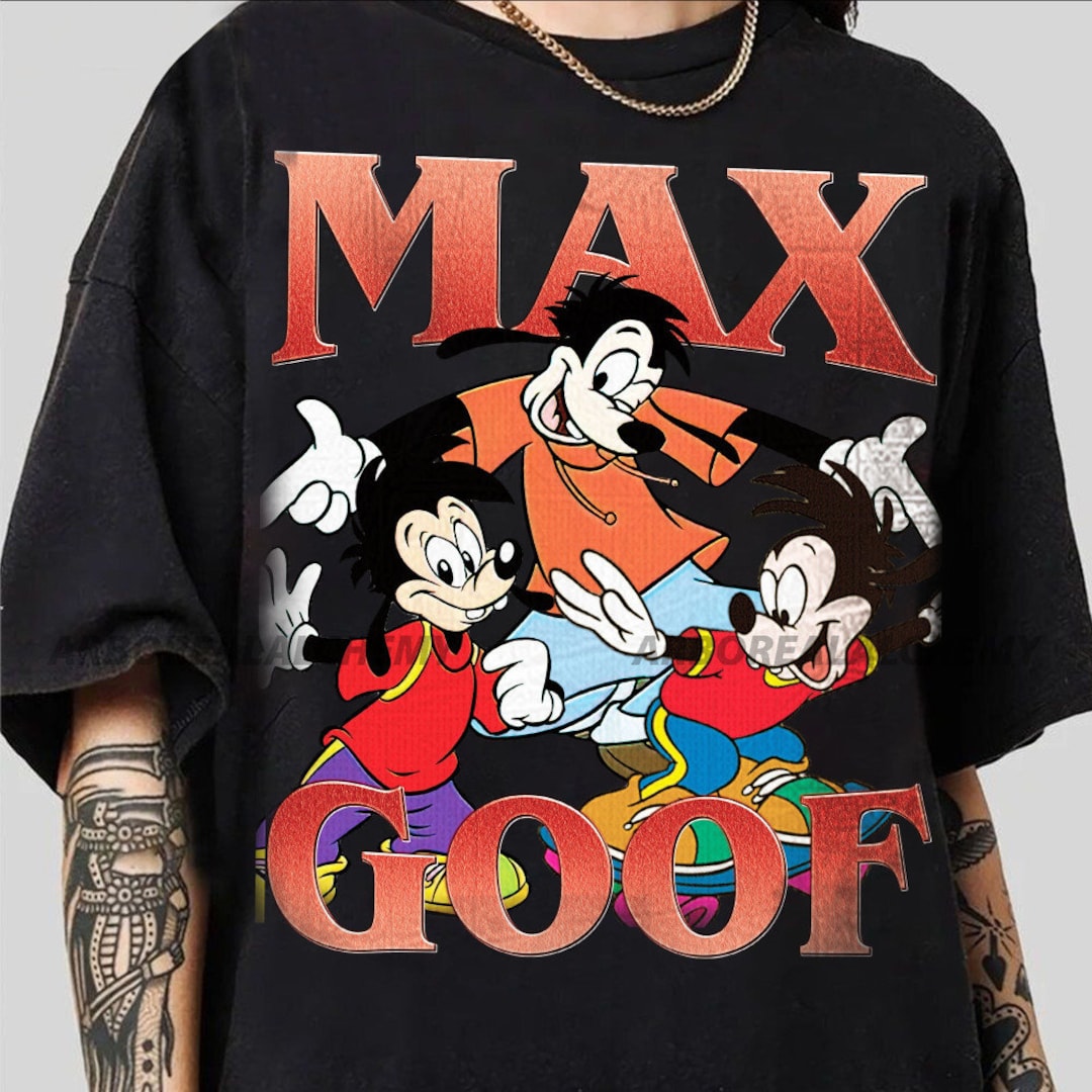 Disney A Goofy Movie Max Goof Homage T-shirt, Max Goof 90s Retro Shirt ...