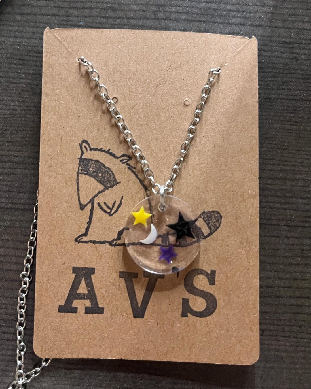 Nonbinary Pride Necklace - Etsy