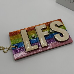 Backpack name tag, Dance bag name tag, gift for dancer , dancer keychain, dance keychain , dance recital gift