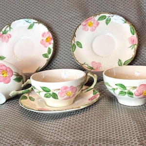 Franciscan Desert Rose coffee/tea cup and saucer