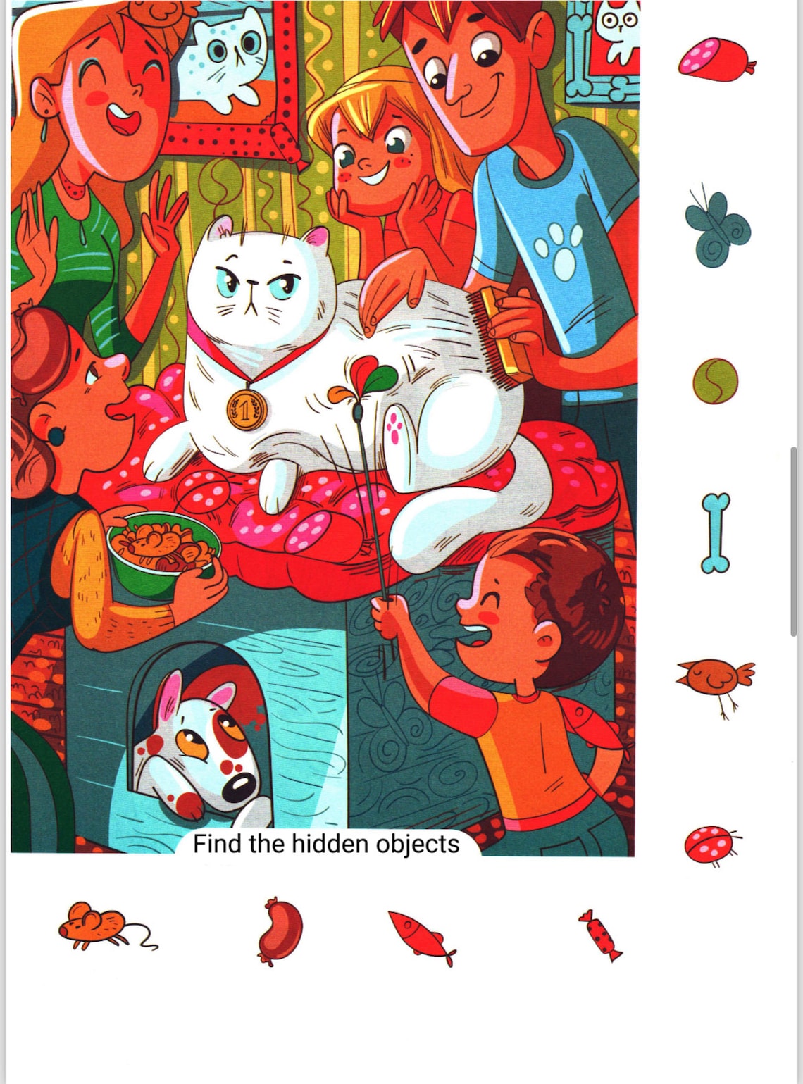 Printable Hidden Pictures 1 Find the Objects Hidden Object for Kids ...
