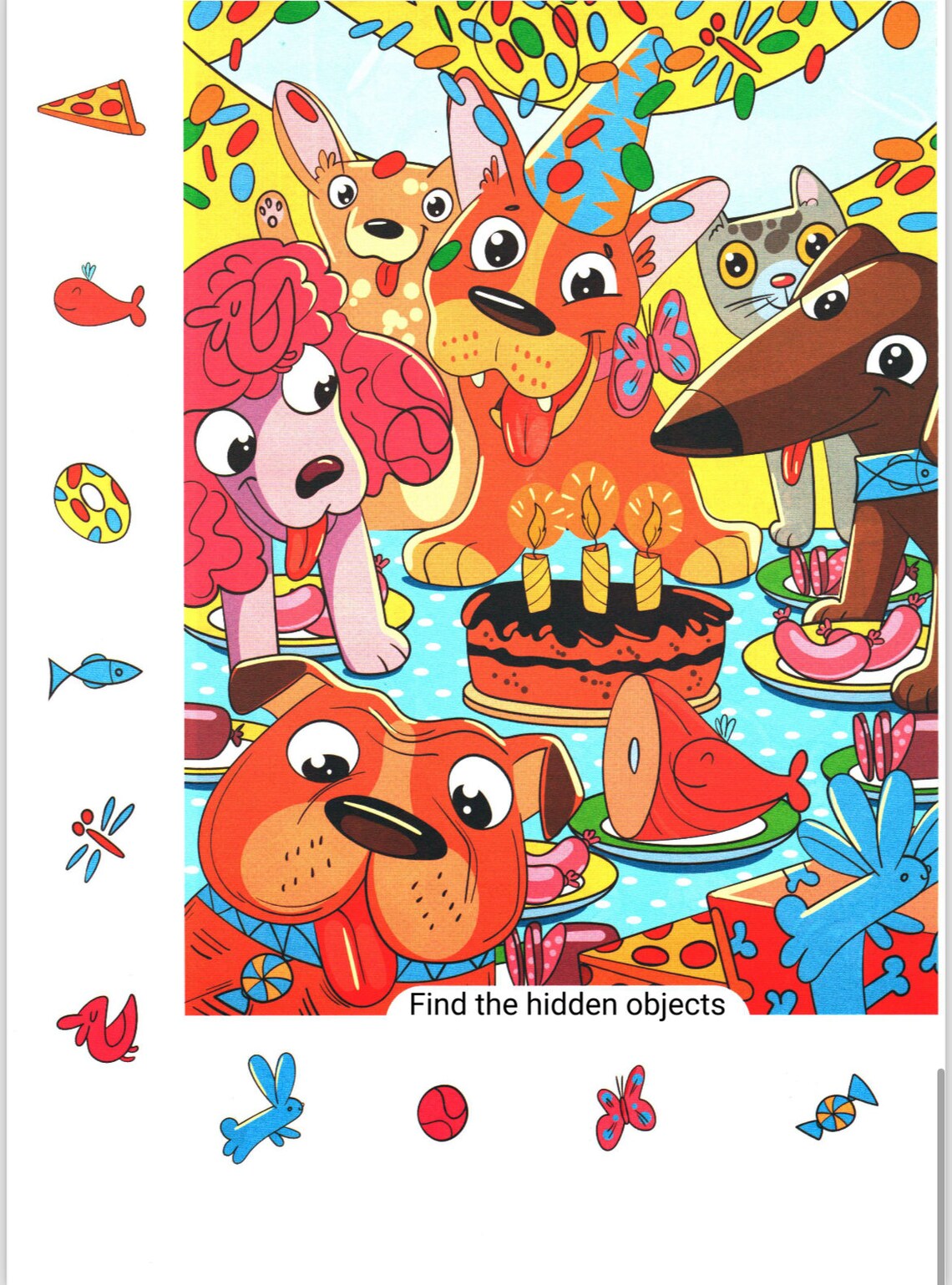 Printable Hidden Pictures 1 Find the Objects Hidden Object for Kids ...