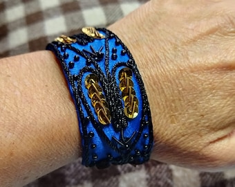 Bracelet manchette "Costume de Lumière"