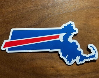 Buffalo Bills Car Magnet - Massachusetts