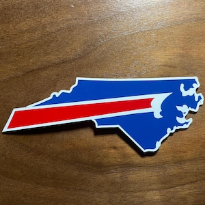 Buffalo Bills North Carolina State Car Magnet
