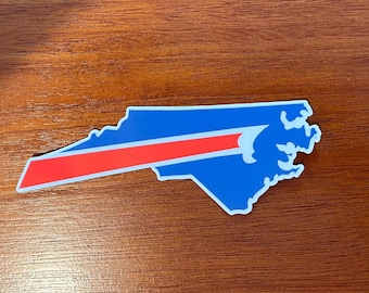 Buffalo Bills North Carolina State Decal
