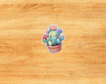 Pegatina de cactus
