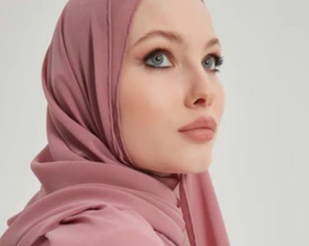 soft chiffon hijab for women's