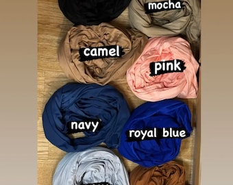 SOFT MODULE HIJAB: Soft, Full Length, No Pins Needed