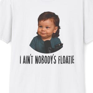 Theo Von Baby Meme Shirt (G-Rated Version) Funny Parody T-Shirt for Guys, Ideal Gift for Podcast and Comedy Fans, Great Birthday Gift