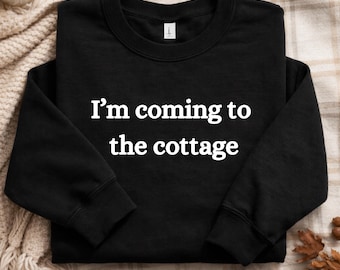 Hockey Remance Shirt, I'm Comming To The Cottage PNG, SVG, Fan Gift Heated, Boy Love Sweatshirt, Team Fan Shirt (Digital download)
