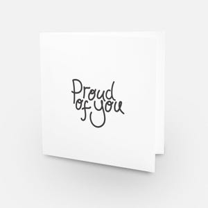 Fiero di te - Sorridi / invia positività biglietto di auguri diffondi felicità affermazioni quotidiane positive citazioni felici amore stampe ispiratrici