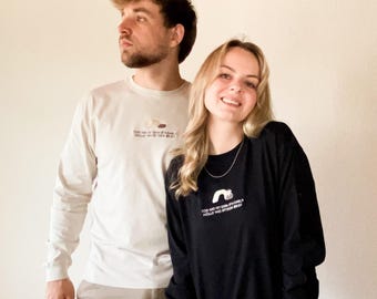 Empty Grave Longsleeve T-Shirt - long sleeves - organic cotton - Easter