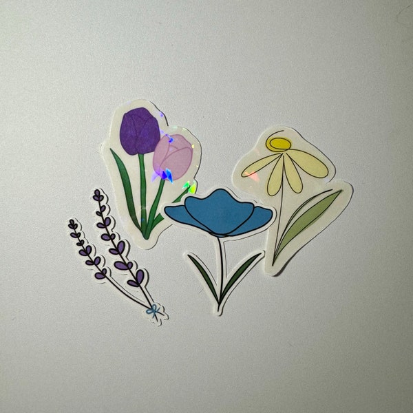 Flower Hand Drawn Stickers