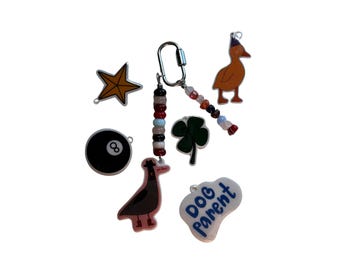 CUSTOM AbFlo Art Keychain