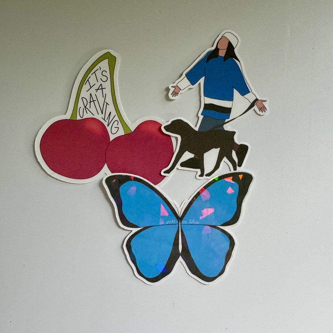 Billie Eilish / Hit Me Hard & Soft Hand Drawn Stickers - Etsy