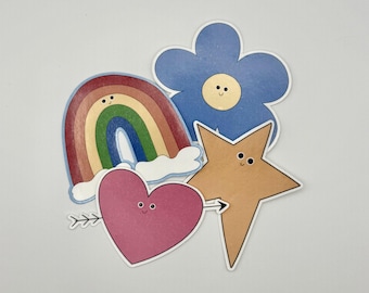 Little Doodles / Hand Drawn Stickers and Magnets