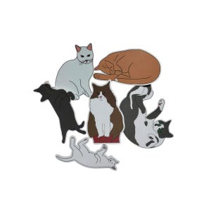 Adesivo de gato desenhado à mão PERSONALIZADO!