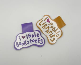 Affirmations / I Love Things! / Hand Drawn Magnetic Bookmarks